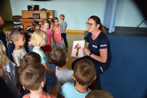 Podziękowania dla policjantki