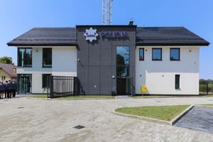 nowy budynek Komisariatu Policji w Wojniczu