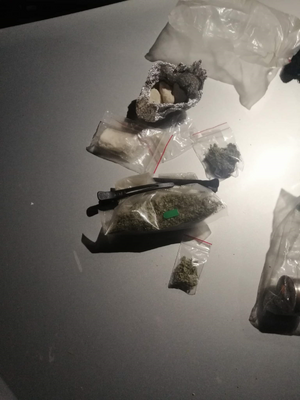 zabezpieczone środki narkotyczne