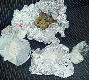 Zabezpieczona metaamfetamina oraz marihuana