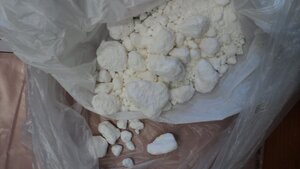 zabezpieczona amfetamina w woreczku foliowym