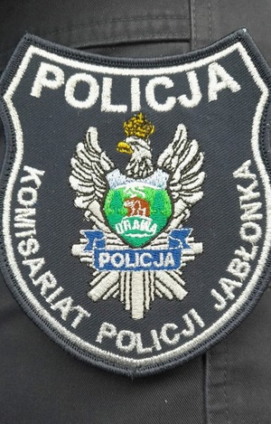 naszywka na mundur Komisariat Policji Jabłonka