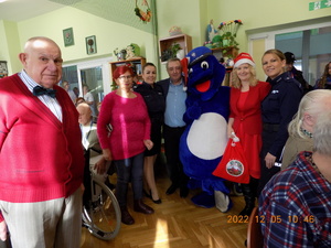 Podopieczni DPS-u Biały Potok - spotkanie mikołajkowe