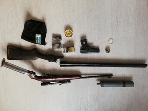broń KBKS, elementy broni i amunicja