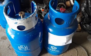 Zabezpieczone butle gazowe