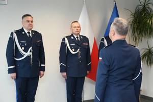 Komendant Wojewódzki Policji w Krakowie oraz p.o. Komandanta KPP w Miechowie