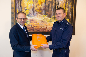 komendant z burmistrzem