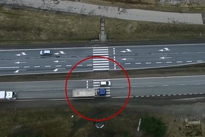 stop klatak z filmu nagaranego dronem