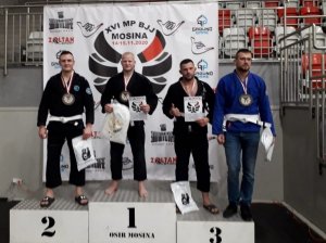 Wojciech Mazur Mistrz Polski w brazylijskim ju-jitsu kat. Master