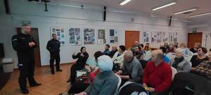 Spotkanie z seniorami w Gdowie