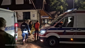 odnaleziona zaginiona pod opieką policjantów