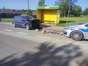 Uszkodzony pojazd Renault