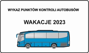 grafika poglądowa - niebieski, rysunkowy autobus