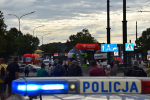 świecąca belka sygnałowa