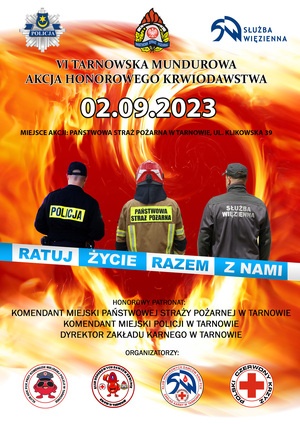 plakat akcja krwiodawstwa