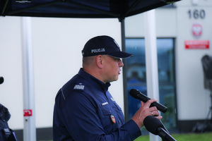 przemawia nadinspektor Michał Ledzion