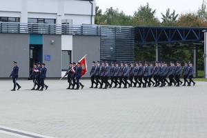 kompania honorowa Komendy Wojewódzkiej Policji w Krakowie