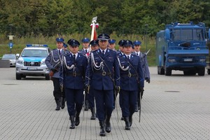 kompania honorowa Komendy Wojewódzkiej Policji w Krakowie