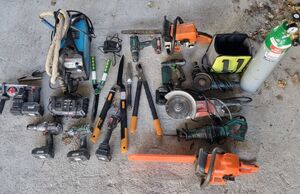 narzędzia ogrodnicze i elektronarzędzia