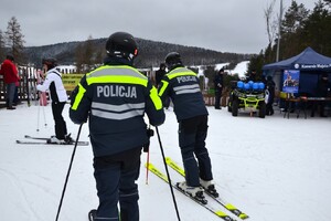 policyjni narciarze