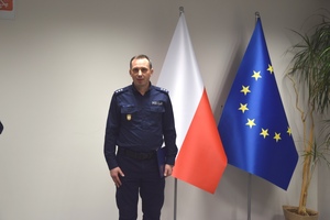 Nowy Zastepca Komendanta Powiatowego Policji w Miechowie kom. Jerzy Wilk