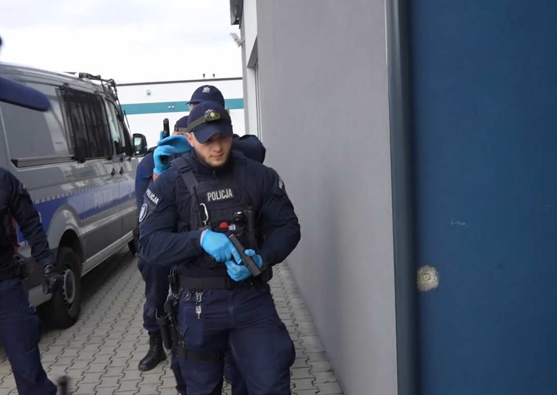 Szkolenie RNZ w Oddziale Prewencji Policji w Krakowie