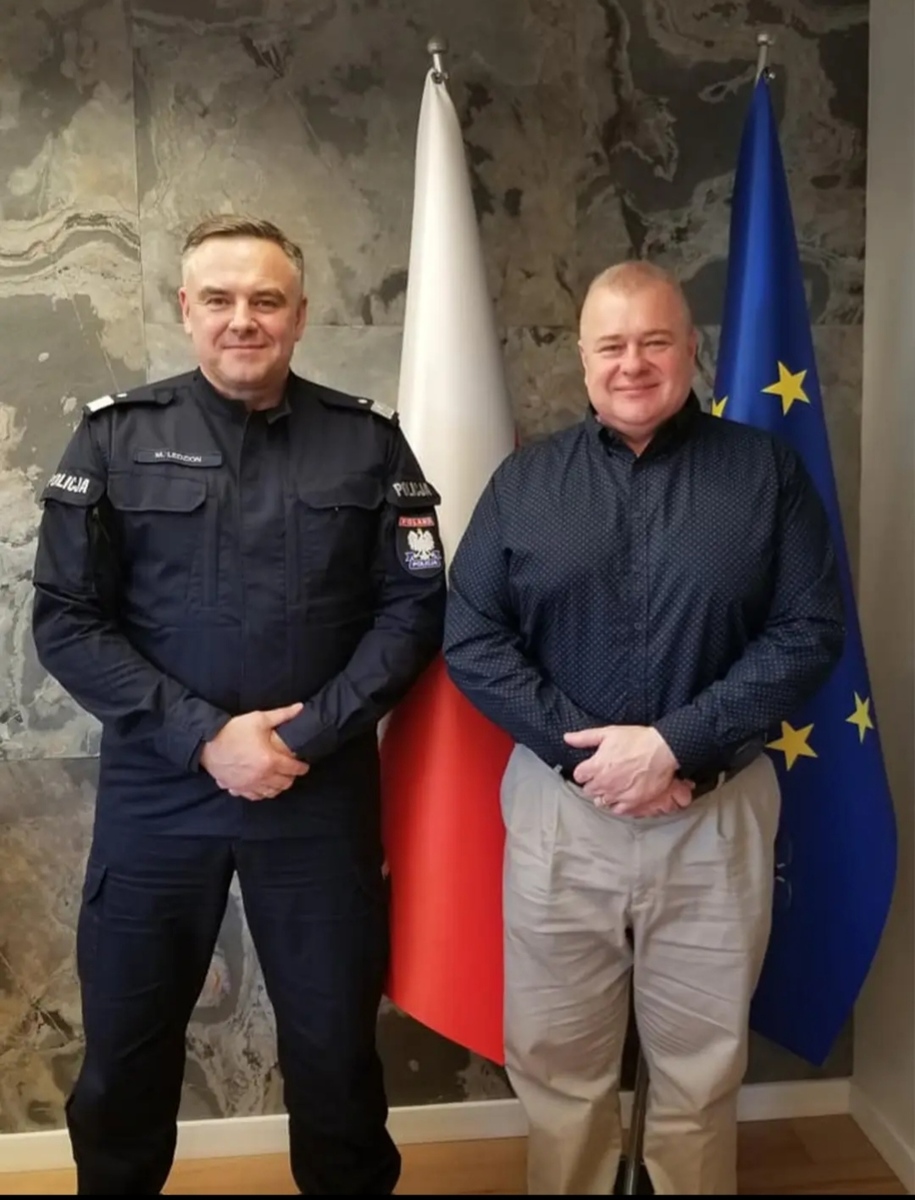 Komendant Wojewódzki Policji W Krakowie Nadinsp. Michał Ledzion Spotkał ...